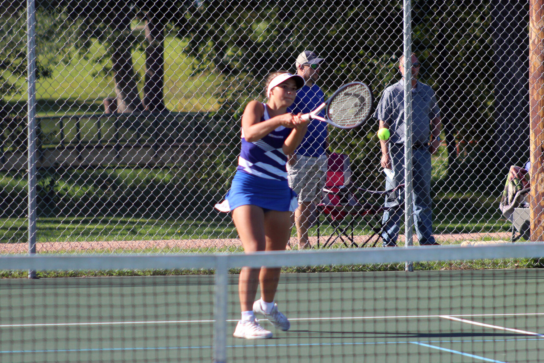 Rice Lake girls tennis at Barron 8-29-20